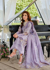 Emb 3PC Lawn Summer Dress With Printed Dupatta