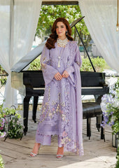 Emb 3PC Lawn Summer Dress With Printed Dupatta