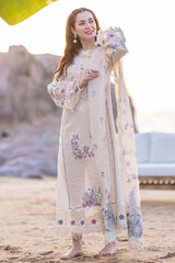 3 Piece Chickenkari Embroidered Lawn Suit